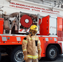 Disappointed Firefighter GIF by Stadinbrankkari