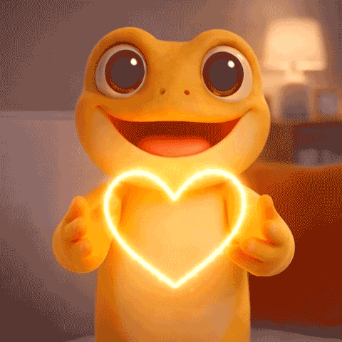 Love You Hearts GIF by Turbo Toad