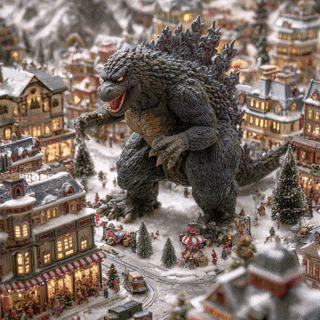 Christmas Village GIF