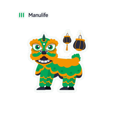 Gong Xi Fa Cai Sticker by Manulife Indonesia