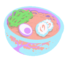 Asian Food Ramen Sticker