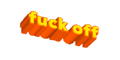 Fuck Off Sticker