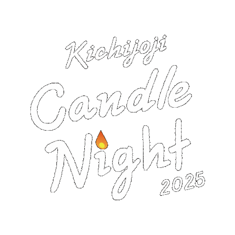 Kichijoji Candle Night Sticker