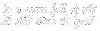 In Love Text Sticker