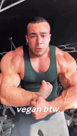 Fitness Vegan GIF