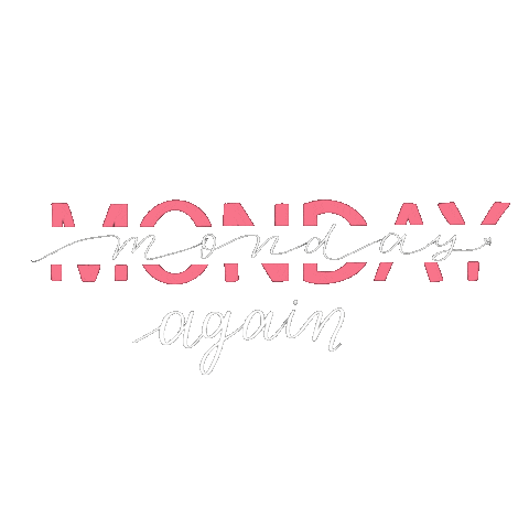 Monday Week Sticker