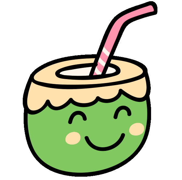 Coco Coconut Sticker by Evelyn regly for iOS & Android GIPHY