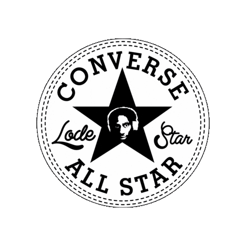 Star Converse Sticker
