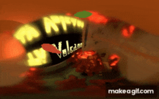 Volcano GIF