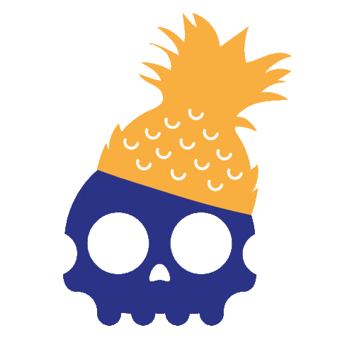 Skull Spirit Sticker by The_Almighty_Pineapple