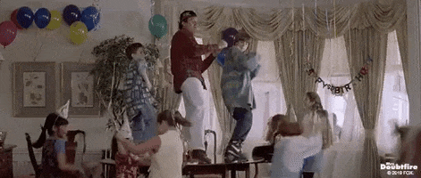robin williams party GIF by 20th Century Fox Home Entertainment