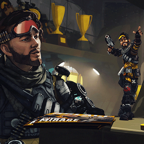 Best Friends Reaction GIF by Apex Legends