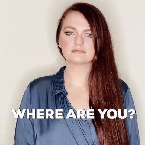 Where Are You Hello GIF by Kathryn Dean - Find & Share on GIPHY