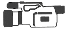 Camera Camcorder Sticker by ANTIX