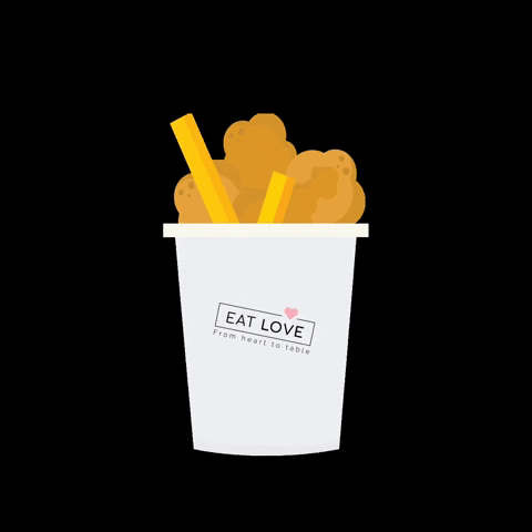 Eat Love CA GIF