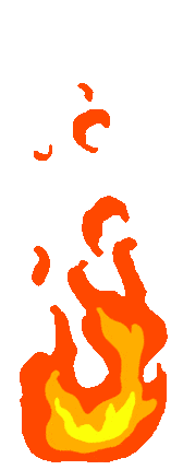 Fire Burning Sticker by megan lockhart
