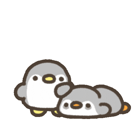 Penguin Cheer Sticker