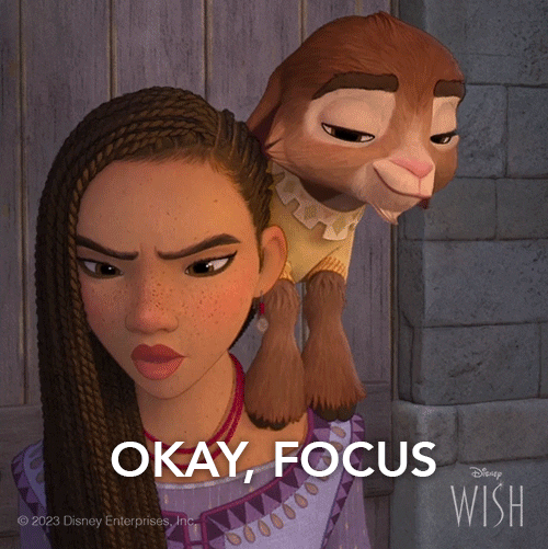 Focus Wish GIF by Walt Disney Animation Studios