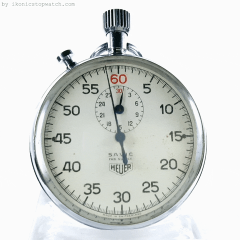 ikonicstopwatch timer stopwatch tag heuer cronometro GIF