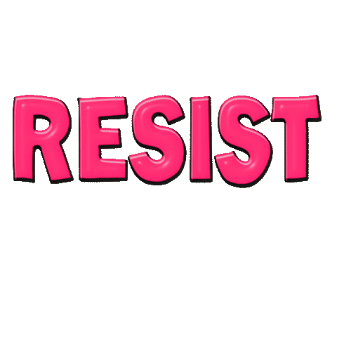Resist Black Lives Matter Sticker by erma fiend