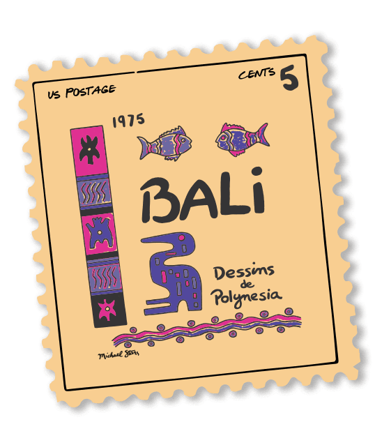 Bali Sticker by Michael Stars