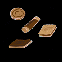 Chocolate Cookie GIF by Katrin de Buhr