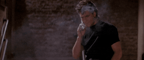 patrick swayze coolidge after midnite GIF by Coolidge Corner Theatre