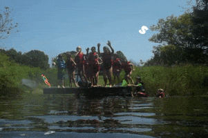 Jump In Water GIF by Riveredge Nature Center