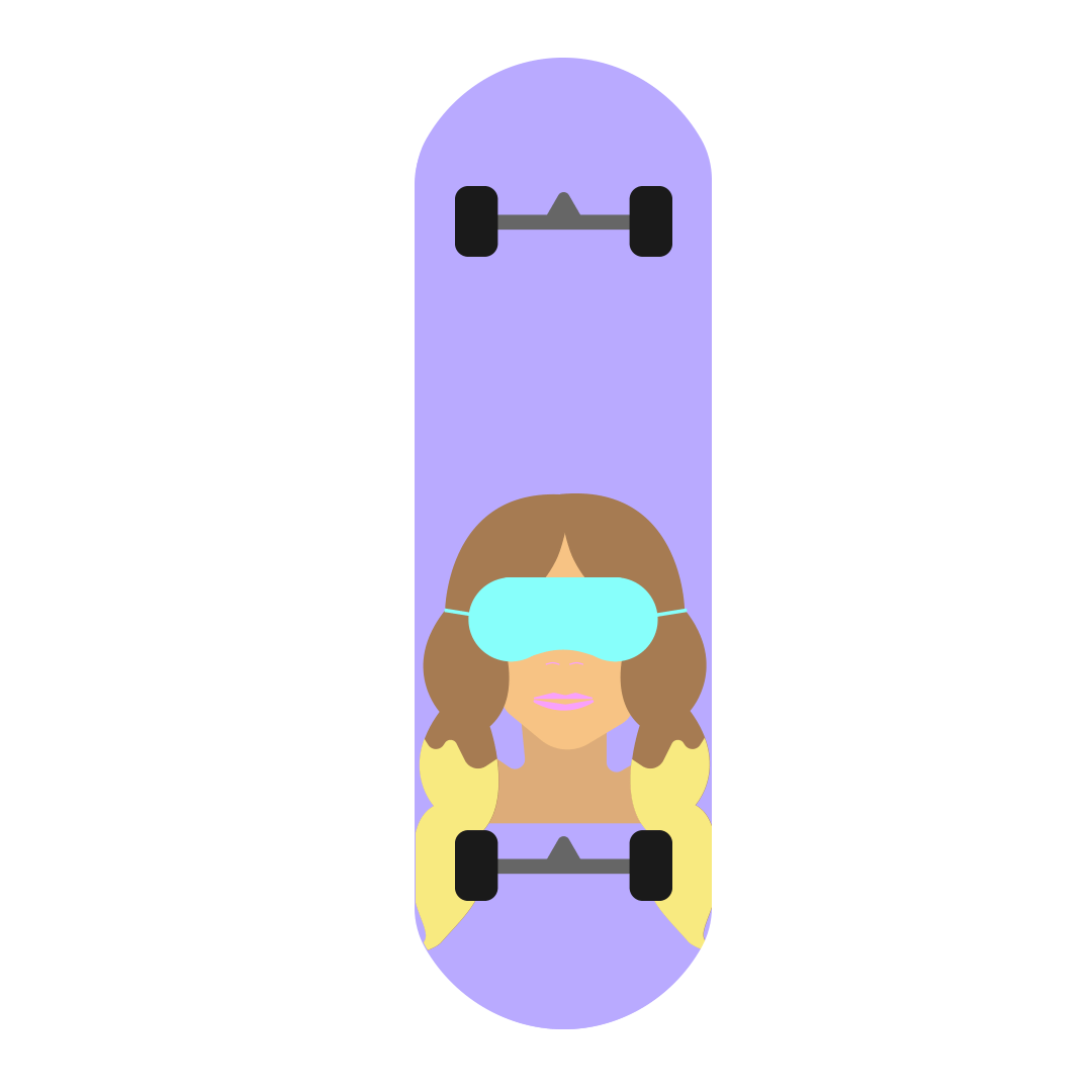 Skateboard Sleeping GIF