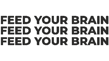Feed Your Brain Sticker by Snaq by fisher