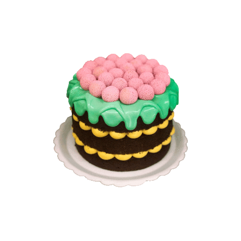 Pink Bolo Sticker by Marcela Soares Doces