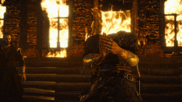 witcher 3 fire GIF