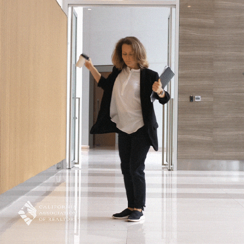 open house dancing GIF by CALIFORNIA ASSOCIATION OF REALTORS®