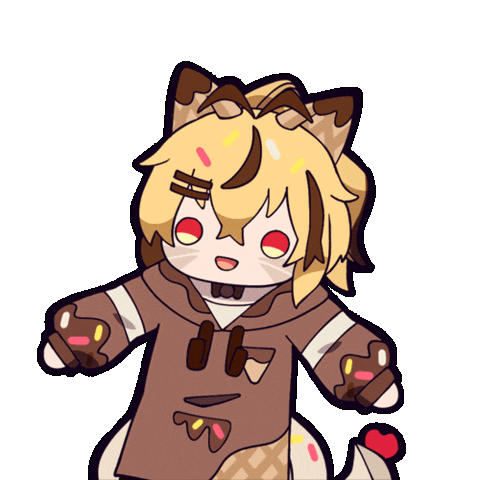 Happy Jump Sticker