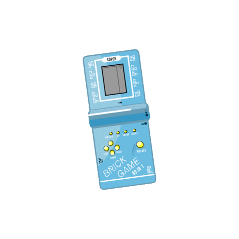 Blue Sticker