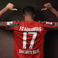 Turn Around Name GIF by FC Augsburg 1907