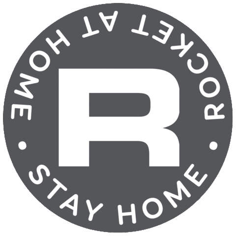 Stayathome Sticker by Rocket Espresso