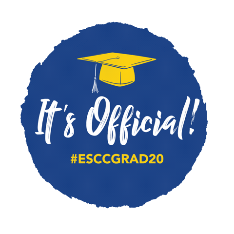 Esccgrad2020 Sticker by Edison State Community College