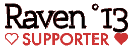 raven-thirteen Sticker