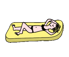 Summer Bathing Sticker