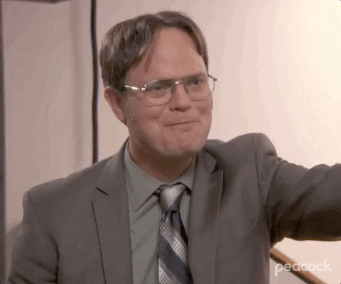 Giphy - Season 9 Reaction GIF by The Office