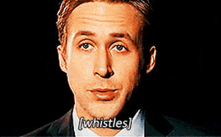 Ryan Gosling Whistle GIF