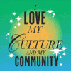 I love my culture and my community