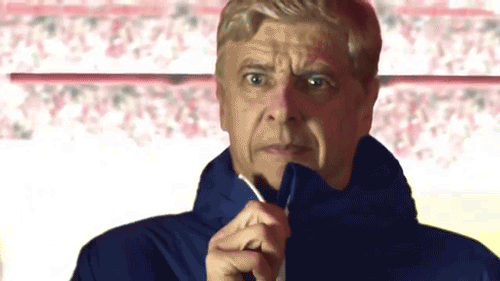 Image result for Arsene Wenger gif