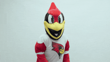 Mascot Reggie GIF by Illinois State University