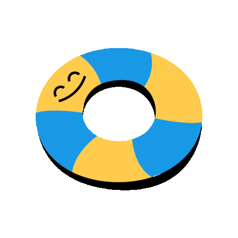 Pool Sticker by The Yellow Tulip Project