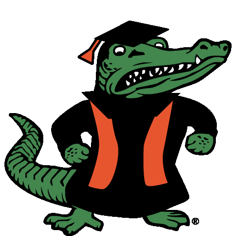 Orange Commencement Sticker by University of Florida