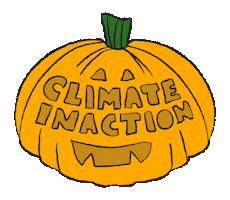Climate Change Halloween Sticker by Tolmeia Gregory