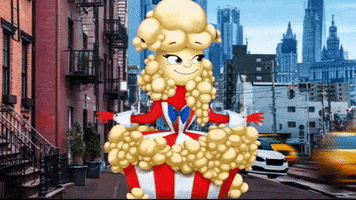City Girl Popcorn GIF by The Masked Singer