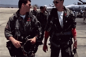 Top Gun Upside Down Gif